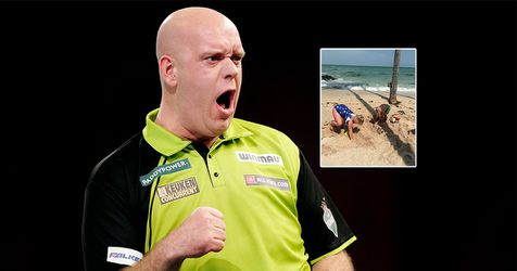 Michael van Gerwen zoekt naar schatten op varkenseiland: 'Het blijft ons verbazen'