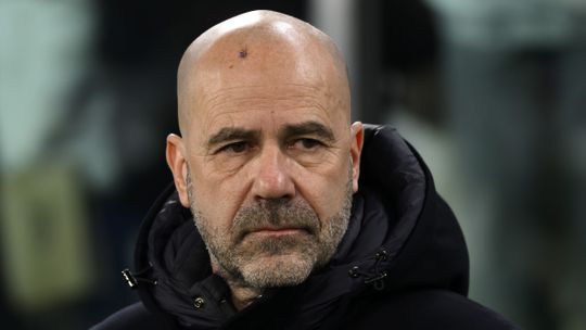 Peter Bosz ontkent 'grote paniek' na 'groot thema' binnen PSV: 'Ik schrok meer dan de spelers'