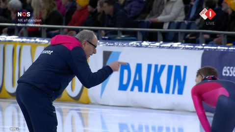 Topschaatser krijgt na winst NK afstanden meteen kritiek van zijn coach: 'En daar heeft hij een punt'