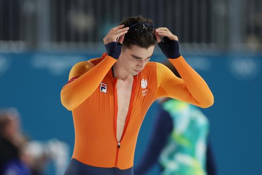 Prijzengeld zilveren Nederlander Jenning de Boo blijft steken na 500 meter op Olympische Spelen