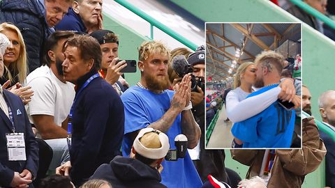 Stuiterbal Jake Paul brult vriendin Jutta Leerdam bij WK afstanden naar bijzondere prestatie