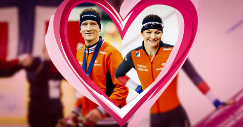 Topschaatsster Angel Daleman (17) onthult liefdesrelatie met collega: 'Hartstikke leuk'