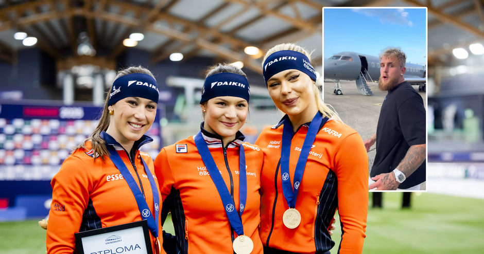 Jake Paul mist uniek moment Jutta Leerdam, stapt snel in luxe privéjet en komt met korte boodschap voor vriendin