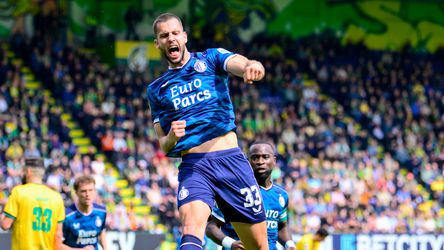 Feyenoord wint met minimaal verschil van Fortuna Sittard in saaie wedstrijd