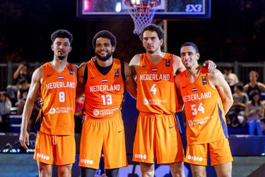 Nederlandse 3x3-basketballers grijpen mis bij eerste kans op olympisch ticket