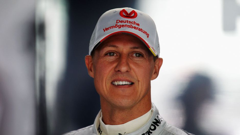 Michael Schumacher vlak voor heuglijk nieuws naar huis gevlogen