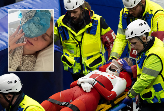 Poolse shorttrackster blikt terug op jaar met gruwelijke val op Olympische Spelen: 'Ik ben zo dankbaar'