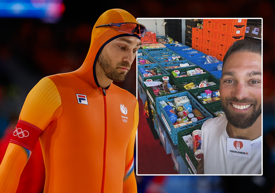 Topschaatser Kjeld Nuis laat zich van zijn beste kant zien en doet bijzondere oproep