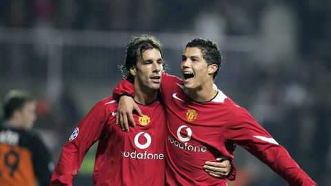 Cristiano Ronaldo barstte door Ruud van Nistelrooij in huilen uit: 'Tijdens trainingen haatten we elkaar'