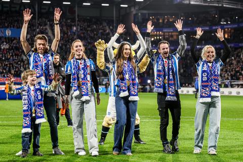 Olympisch kampioenen Marijke Groenewoud en Jorrit Bergsma gaan samen sportieve uitdaging aan