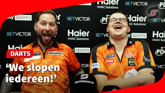 Gian van Veen en Danny Noppert: 'Legs verliezen, daar doen we niet aan'