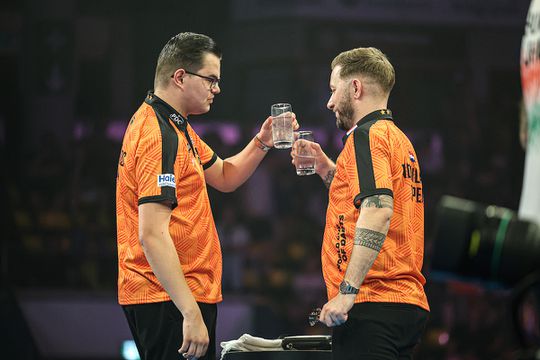 Gian van Veen en Danny Noppert: 'Legs verliezen, daar doen we niet aan'