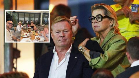 Bartina (vrouw Ronald Koeman) zoekt afleiding in Barcelona tijdens WK voetbal