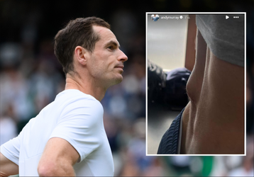 Andy Murray toont heftige foto's van zijn rugblessure: enorme bult vóór en bultje met hechtingen ná operatie