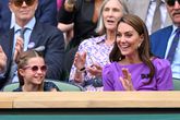 Kate Middleton met haar dochter Charlotte / Getty Images