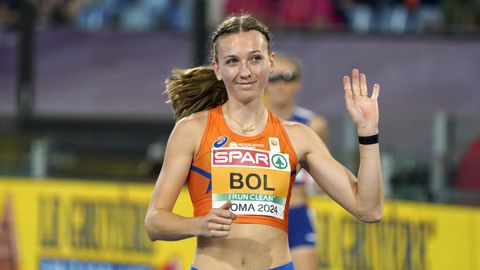 Ongeloof bij Femke Bol na razendsnelle tijd: 'Zo ontzettend blij mee'