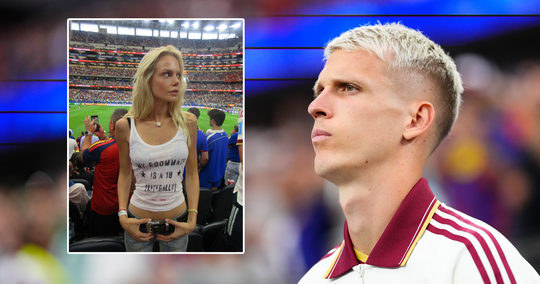 Oost-Friese vriendin van Spaanse voetballer gaat helemaal los in opvallende outfit na bereiken van WK-finale