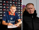 Paul Scholes ziet het niet zitten in Matthijs de Ligt © Getty Images, beeldbewerking Sportnieuws.nl