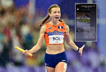 Femke Bol draagt gouden medaille op aan enorme pechvogel: 'Zonder hem hadden we dit nooit gekund'