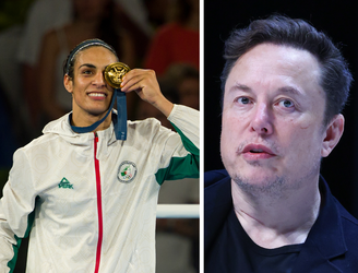 Imane Khelif klaagt na enorme rel op de Olympische Spelen Elon Musk en J.K. Rowling aan