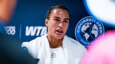 Toptennisster Aryna Sabalenka minder op de baan na rigoreus besluit over US Open