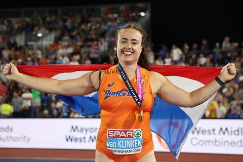 Topatlete Jorinde van Klinken is toch ontevreden na goud op EK: 'Ik baal daar echt gigantisch van'