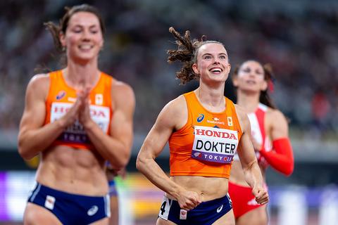 Topatlete Sofie Dokter maakt met weergaloze sprint reuzensprong bij zevenkamp op EK