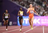 Lieke Klaver heeft zich eenvoudig geplaatst voor de halve finales op de 400 meter. ©Getty Images