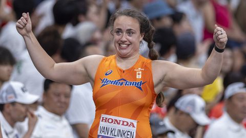 Met dit bedrag aan prijzengeld gaat topatlete Jorinde van Klinken naar huis na tweede plek op WK atletiek