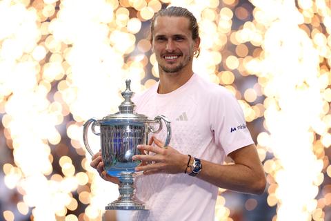 Tennistopper Alexander Zverev (29) slaat recordbedrag aan prijzengeld bij elkaar met titel op US Open