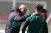 Erik ten Hag en Antony / Getty Images