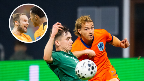 Basisdebutant Jong Oranje meteen vergeleken met 108-voudig international Daley Blind: 'Ik zie het ook wel'
