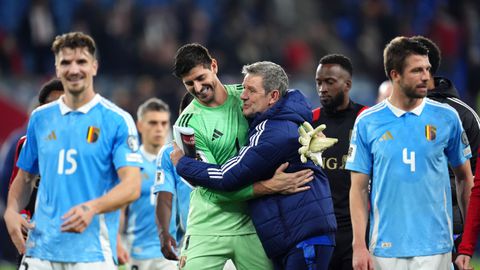 Thibaut Courtois in het groen © Getty Images