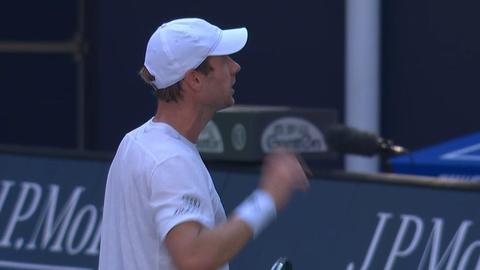 Tennisser Botic van de Zandschulp vol verbazing na klacht van tegenstander: 'Dit is belachelijk'