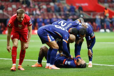 Goalgetter Memphis Depay baalt van gelijkspel tegen Polen met Oranje: 'Wij waren niet superieur in onze acties'