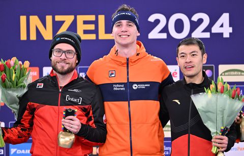 Oud-wereldkampioen legt de druk bij Nederlandse topschaatser: 'Natuurlijk is hij de favoriet'