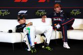 Max Verstappen en Lando Norris. © Getty Images