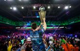 Luke Humphries wint het WK darts 2024 ©Getty Images