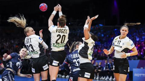 Duitsland - Noorwegen in de WK-finale © ANP