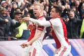 Davy Klaassen viert de 1-0 ©Pro Shots
