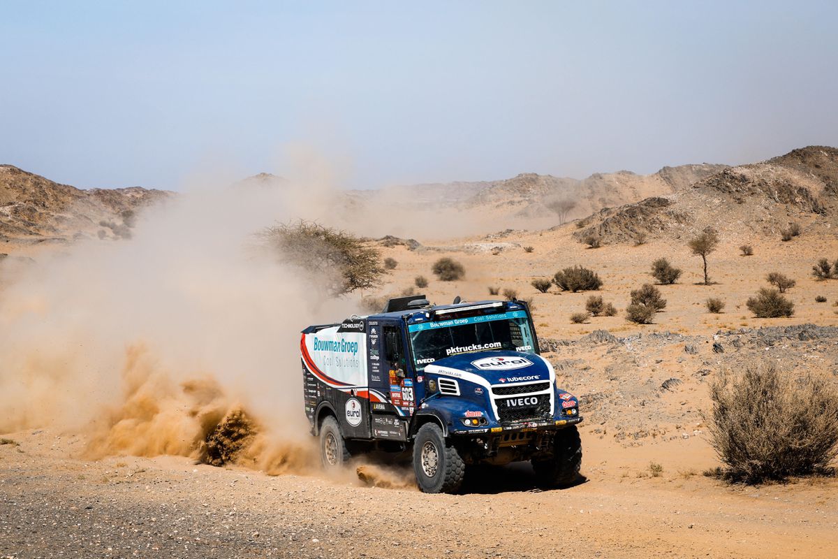 Mitchel van den Brink wint achtste etappe Dakar Rally