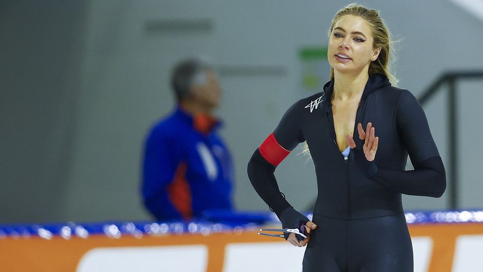 Eerlijke schaatsdiva Jutta Leerdam is zich bewust van reacties: 'Mensen denken: die is niet goed'