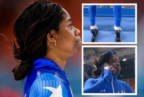 Bizar moment tijdens 500 meter Olympische Winterspelen: schaats tegenstander Femke Kok gaat stuk vlak voor rit