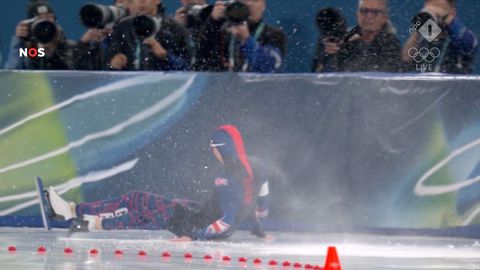 Geduld Femke Kok en Jutta Leerdam op de proef gesteld bij Winterspelen: 500 meter tijdelijk stilgelegd na lelijke val