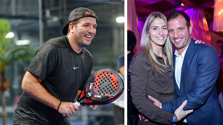 'Ik krijg de slappe lach van Estavana': Rafael van der Vaart over nieuwe uitdaging met padel en rivaliteit binnen gezin