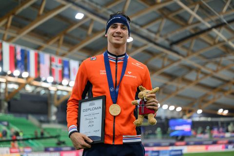 Dit bedrag heeft topschaatser Jenning de Boo verdiend tijdens de WK afstanden