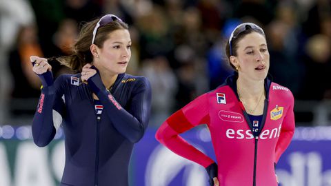 Regels KNSB hebben gevolgen voor Suzanne Schulting en Angel Daleman: 'Het had van ons niet gehoeven'