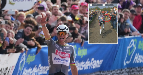 'Bidongooier' laat van zich horen met brief aan Mathieu van der Poel: 'Ik schaam me al dagen kapot'