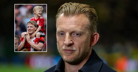 Ex-topvoetballer Dirk Kuijt openhartig over gemis in zijn leven: 'Ik zou ze graag vaker zien'