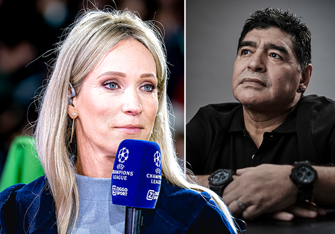 Hélène Hendriks wees afspraak met Diego Maradona op hotelkamer af: 'Ik was er helemaal klaar mee'